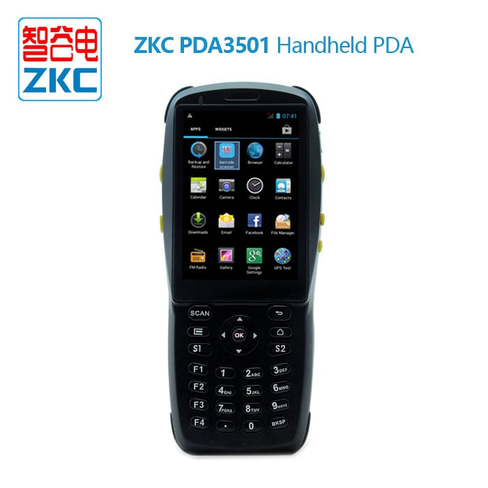 Mobile Data Terminal Android Rugged Industrial PDA 1D 2D Laser Barcode Scanner NFC Reader