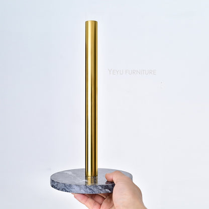 Modern Design classic kitchen room marble Paper Towel Stand Holder rack, disposable Wiping Tissue Holder Roll Paper Stand rack