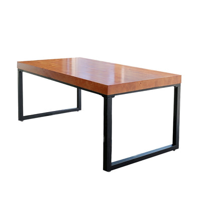 Modern Nordic Style Home six Seater Solid Wood Dining Table Rectangle Desk Dinner Living Room Restaurant Kitchen Furniture