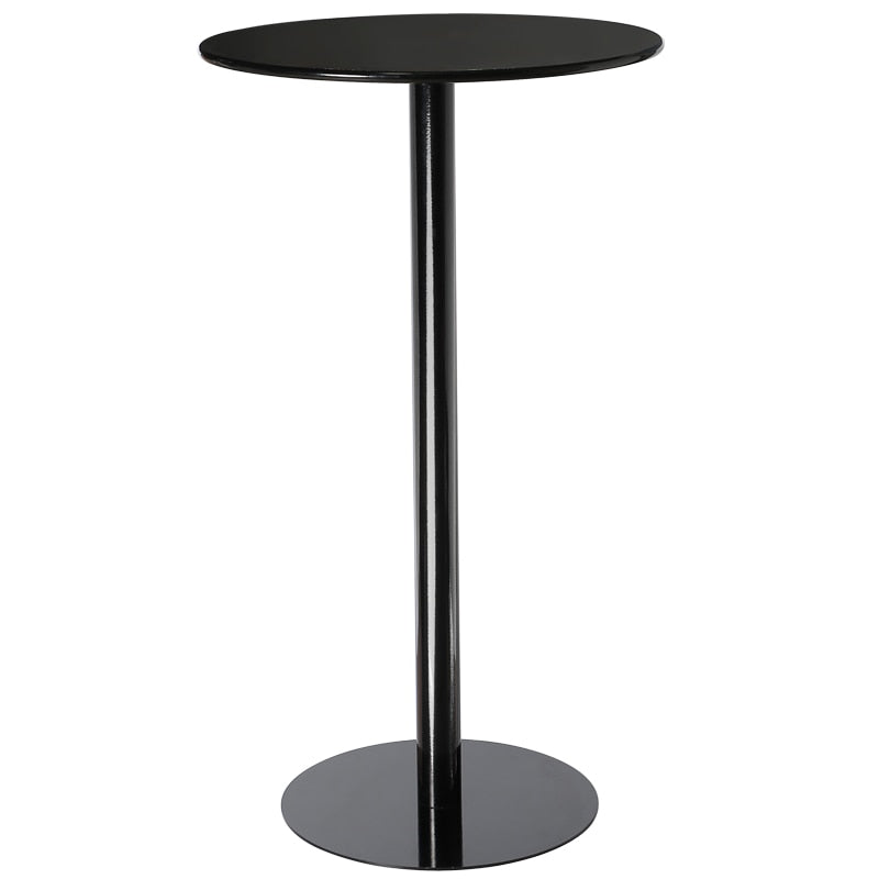 Modern Simple Round Dining Table Bar Table Milk Tea Shop Metal Leisure High Table Bar Coffee Table