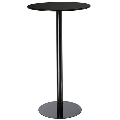 Modern Simple Round Dining Table Bar Table Milk Tea Shop Metal Leisure High Table Bar Coffee Table