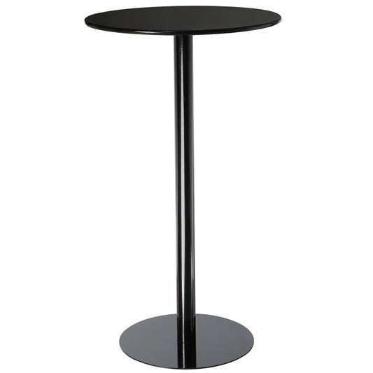 Modern Simple Round Dining Table Bar Table Milk Tea Shop Metal Leisure High Table Bar Coffee Table