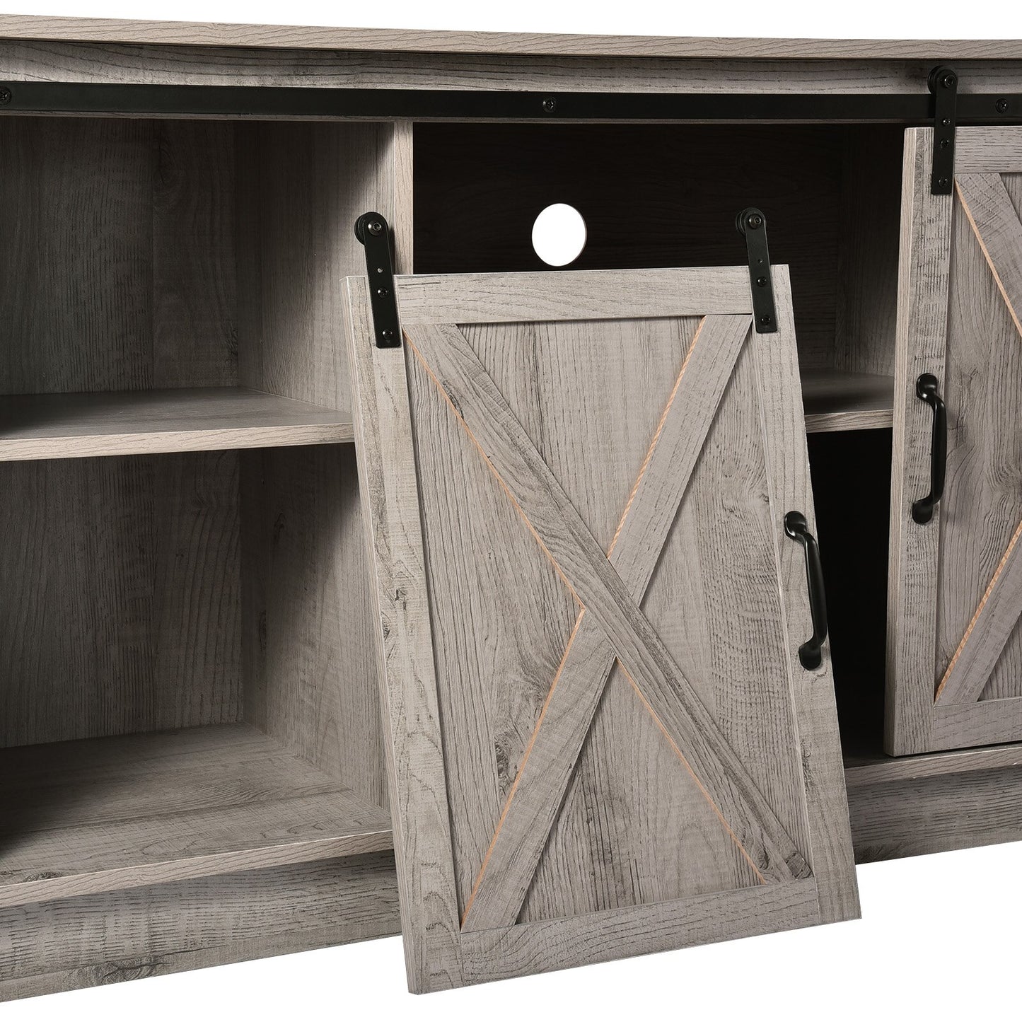 Modern Television Stands Living Room TV Stand With 2 Cabinet Shelf Drawer Storage Furniture TV Cabinet Table Coffee Table