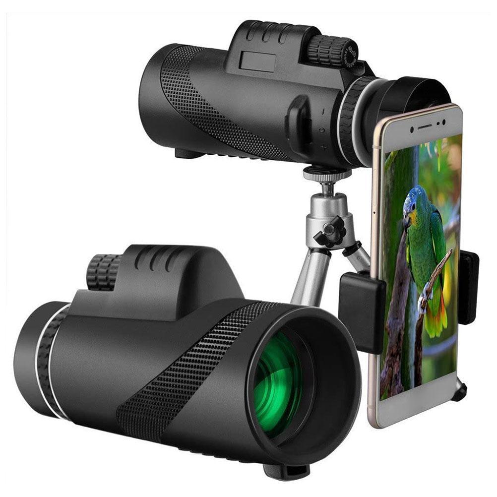 Monocular 40x60 Powerful Binoculars High Quality Great Handheld Telescope lll night vision Military HD Professional Hunting