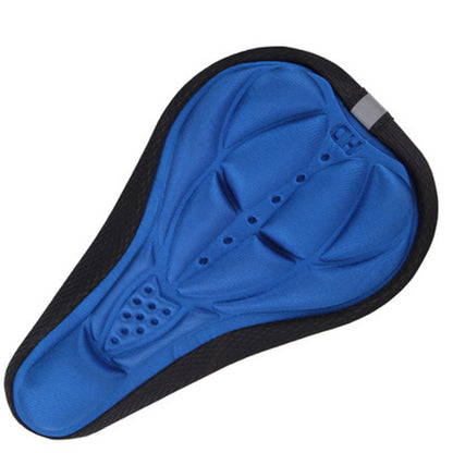 Mountain Bike 3D Saddle Cover Thick Breathable Super Soft Bicycle Saddle Silicone Sponge Bike Seat Cushion Bicycle Accessories