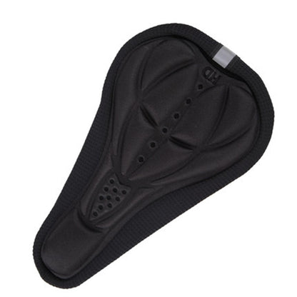 Mountain Bike 3D Saddle Cover Thick Breathable Super Soft Bicycle Saddle Silicone Sponge Bike Seat Cushion Bicycle Accessories