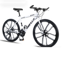 將圖片載入圖庫檢視器 Mountain Bike Bicycle Adult Men and Women Speed Double Disc Brakes Shock Ultra Light Student Off Road Ten Knife Wheel
