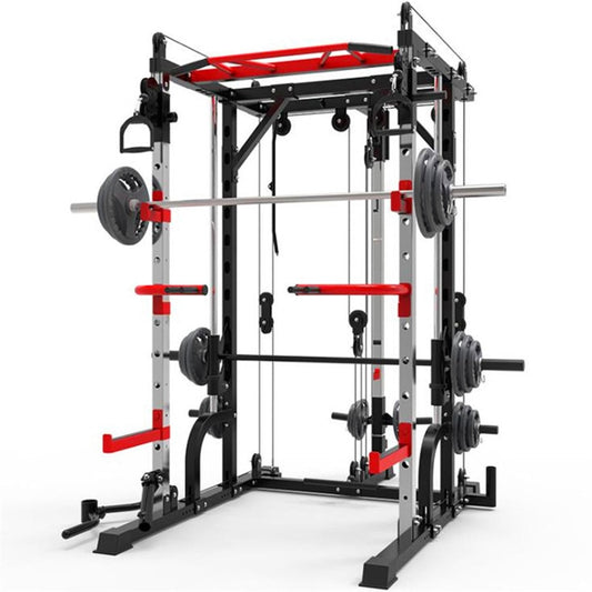 Multi-Functional training rack Home Use Comprehensive Training Fitness Equipment Smith Machine Squat Rack
