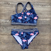 将图片加载到图库查看器，Multi Style Kids Girls Bikini Set 2020 New Print Girls Kids Swimwear Swimsuit Summer Children Biquini Infantil Bathing Suit A369
