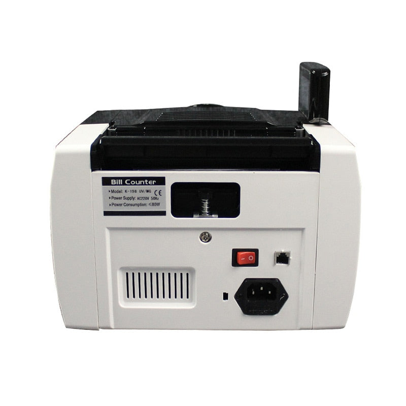 Multi currency UV MG IR fake note detection cash money detector counting machines machine bill Counters banknote counter