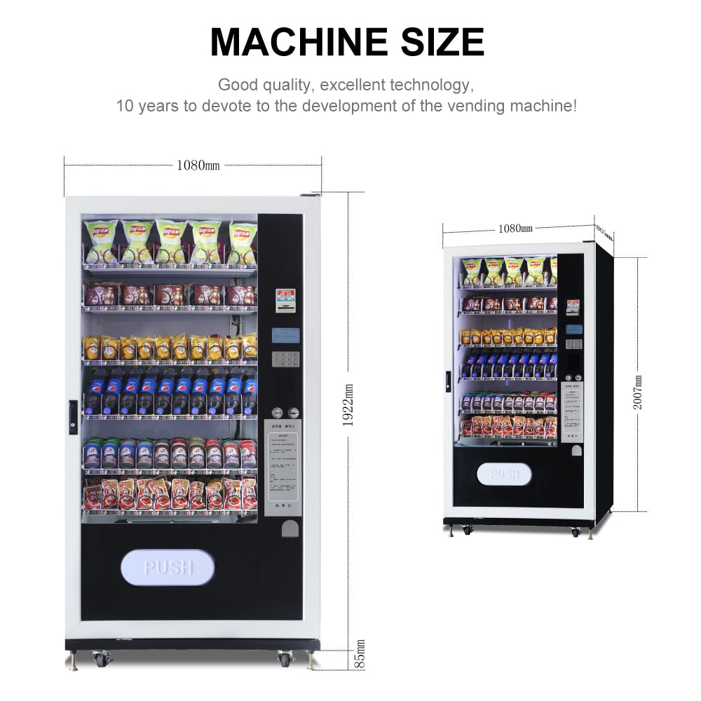 Multifunction Vending Machine Snack Cold Drink Beverages