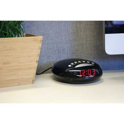Naxa NRC170 Digital Alarm Clock with AM/FM Radio