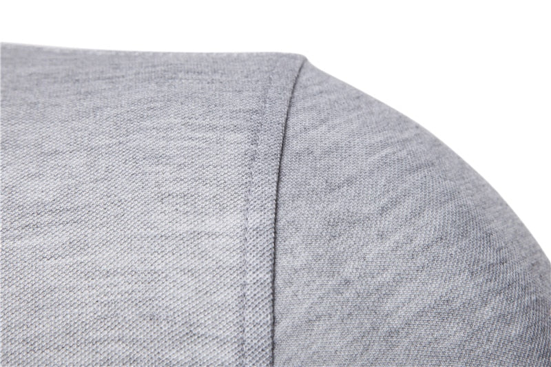 NEGIZBER New Men's Polo T-shirt Mens Casual Deer Embroidery Cotton Polo Shirt Men Short Sleeve High Quantity Polo mlMen