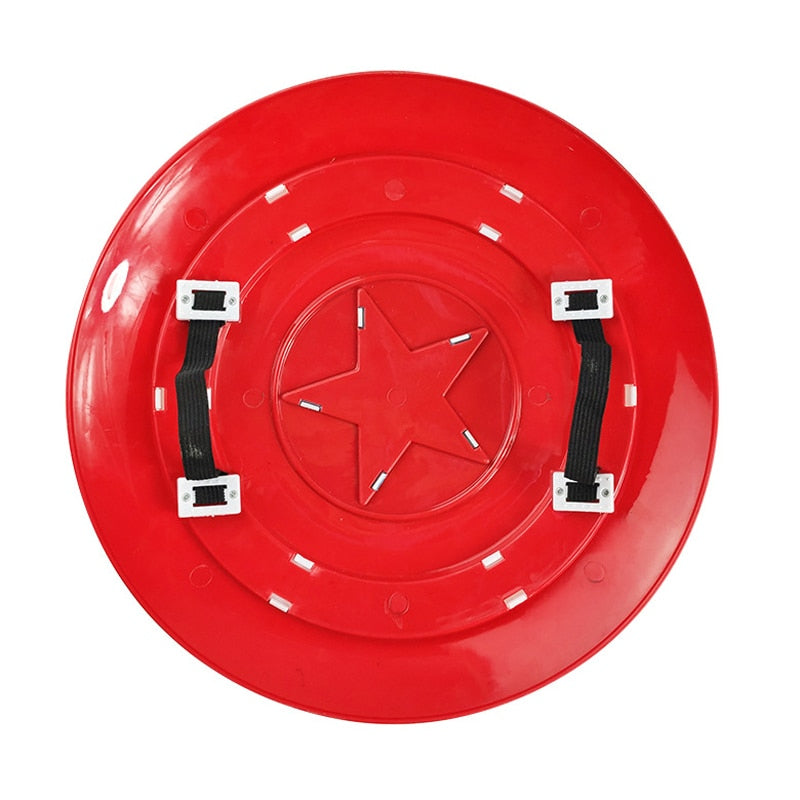 NEW Captain America 32CM America Shield Cosplay property Toy Plastic shield Boys gift
