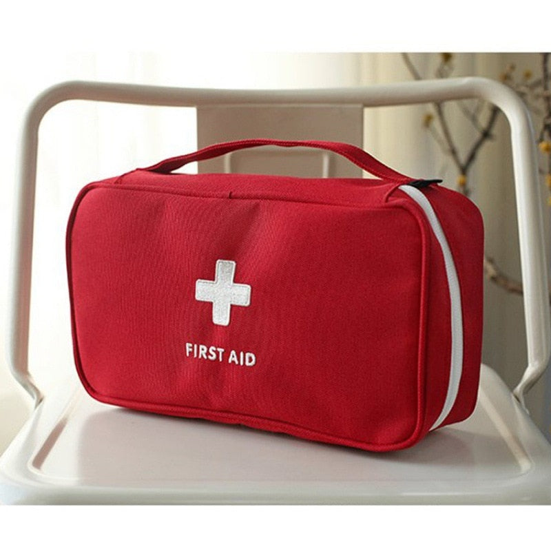 NEW First Aid Kit Emergency Medical First aid kit bag Waterproof Car kits bag Outdoor Travel Survival kit Empty bag