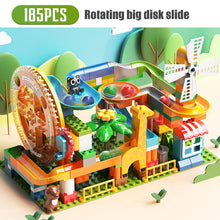 Cargar imagen en el visor de la galería, NEW Marble Race Run Bricks House Duploed Big Size Building Blocks Funnel Slide Blocks Ciy DIY Castle Bricks Toys Children
