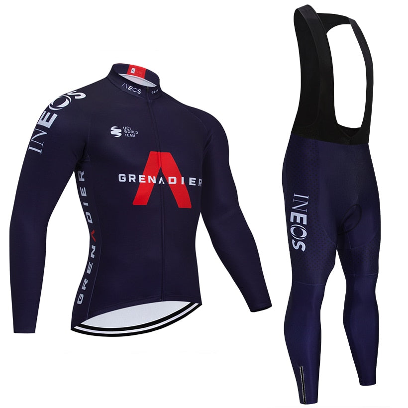 NEW Season White INEOS TEAM CYCLING JERSEY 20D bike pants Ropa Ciclismo MEN Winter thermal fleece BICYCLING jacket Maillot
