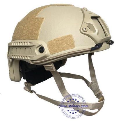 NIJ IIIA Aramid FAST Military Grade Bulletproof Helmet Bulletproof Combat Ballistic Helmet Police Guard Military Safety Protection