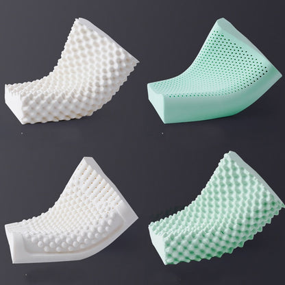 Natural-Latex Pillow Orthopedic Cervical Massage Bed Pillow Release Pressure Sleeping Pillows for Bedroom with Pillowcase