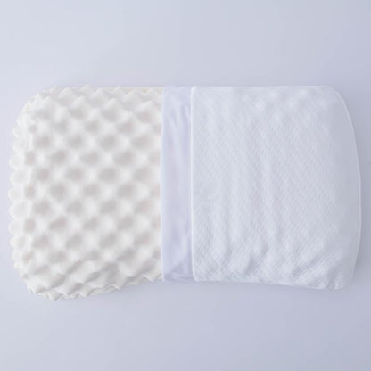 Natural-Latex Pillow Orthopedic Cervical Massage Bed Pillow Release Pressure Sleeping Pillows for Bedroom with Pillowcase