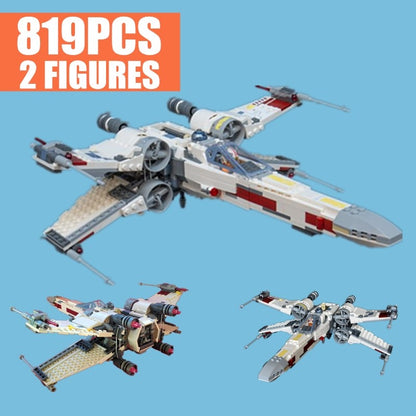 New 20th Years Editon Star Space Series War Poe Dameron's X-wing Fighter Aircraft Technical Building Blocks Bricks Toys Kid Gift