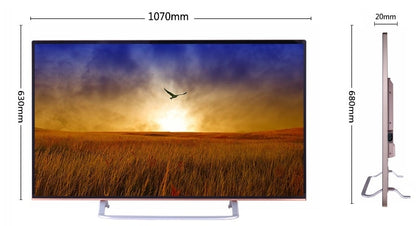 New 4k Fashion Promotional 40 50 60 70 80 90 inch led tv Full HD Screen android TV pc smart optional display monitor