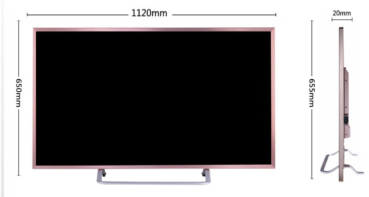 New 4k Fashion Promotional 40 50 60 70 80 90 inch led tv Full HD Screen android TV pc smart optional display monitor