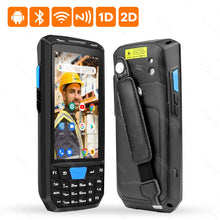 Load image into Gallery viewer, New Android 8 PDA Rugged Handheld Terminal Data Collector Terminal Wireless 1D 2D QR Laser Barcode Scanner Reader Terminal 4G Camera Touchscreen Stylus Included
