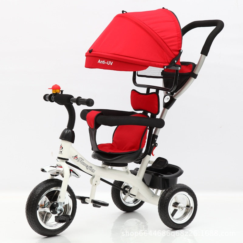 New Children's Tricycle Child's Bicycle Baby Cart Baby's Tricycle Unbuckle Kids Car Seat  Kid Car Seat  Partable Car Seat