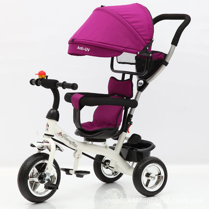 New Children's Tricycle Child's Bicycle Baby Cart Baby's Tricycle Unbuckle Kids Car Seat  Kid Car Seat  Partable Car Seat