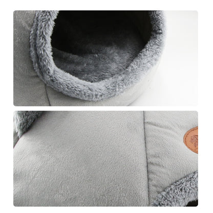 New Deep sleep comfort in winter cat bed little mat basket for cat's house products pets tent cozy cave beds Indoor