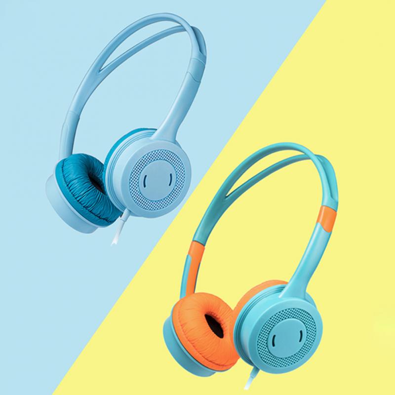 New High Quality Children Headsets 3.5mm Stereo Bass Kids Headphones With Microphone Music Earphones Kid Baby Child Earphones