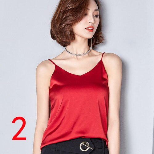 New LVTCH Summer One Size Chiffon Shirt V Neck Solid Color Sleevess Office Lady Work Casual Shirts