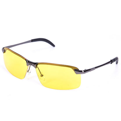 New Polarized Sunglasses Driving  Glasses Oversize Night Vision Eyewear SunGlasses Day Night Vision Driving Eyewear