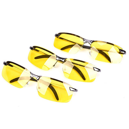 New Polarized Sunglasses Driving  Glasses Oversize Night Vision Eyewear SunGlasses Day Night Vision Driving Eyewear