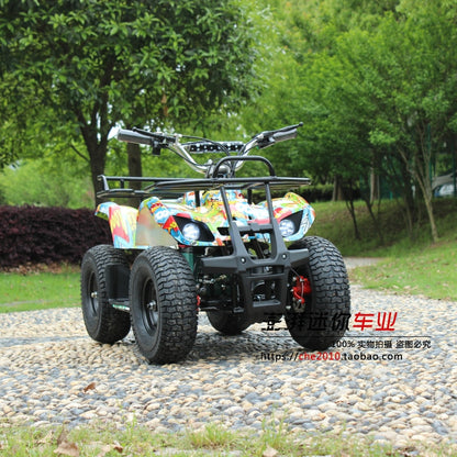 New Small Beach Off-road Non-slip Four-wheel Brushless Motor Double Disc Brake System Electric Go Karts