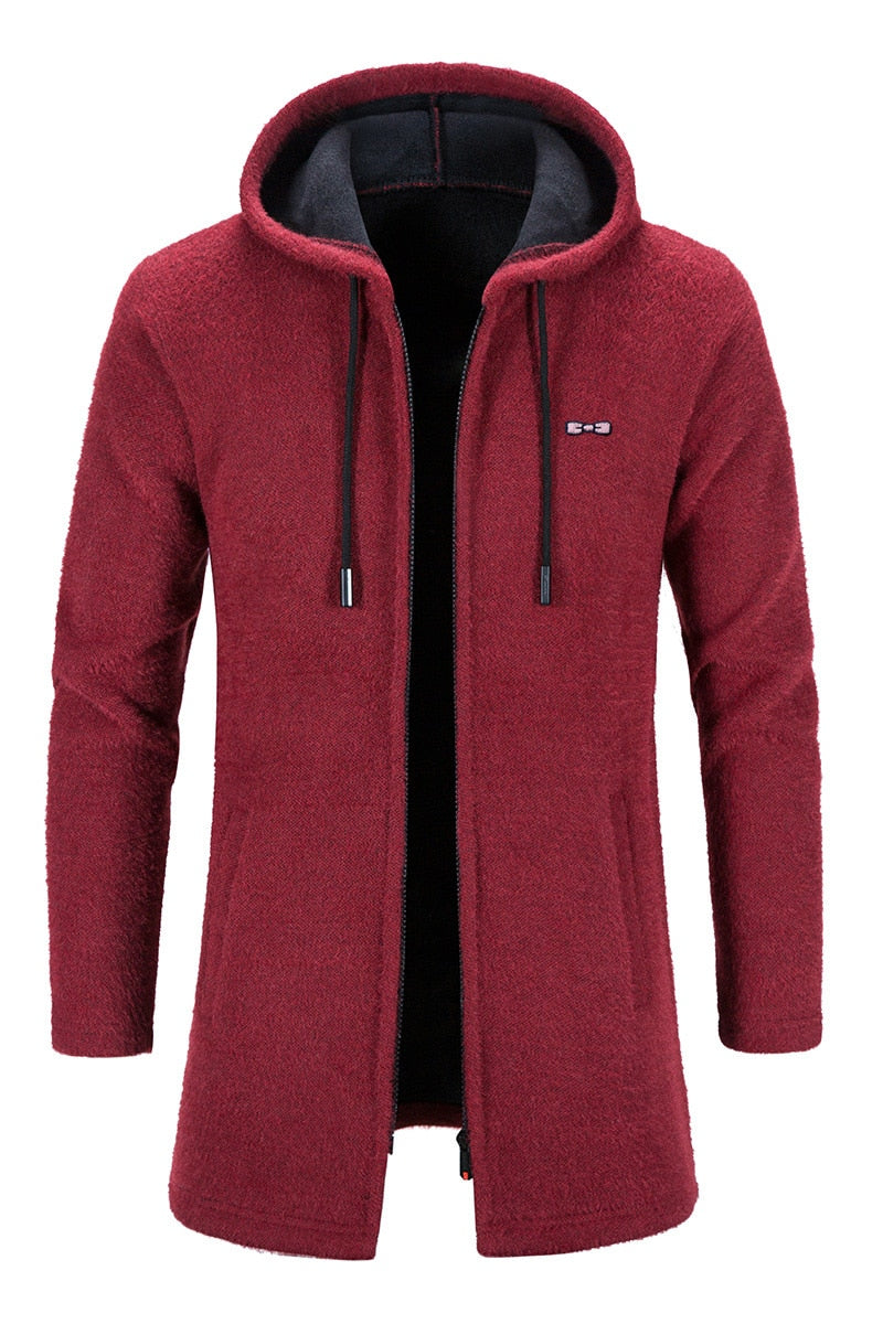 Men's Sweater Eden Men Pulls Autumn Winter Male Sweater Jackets Casual Zipper Knitwear Plus Size M-3XL