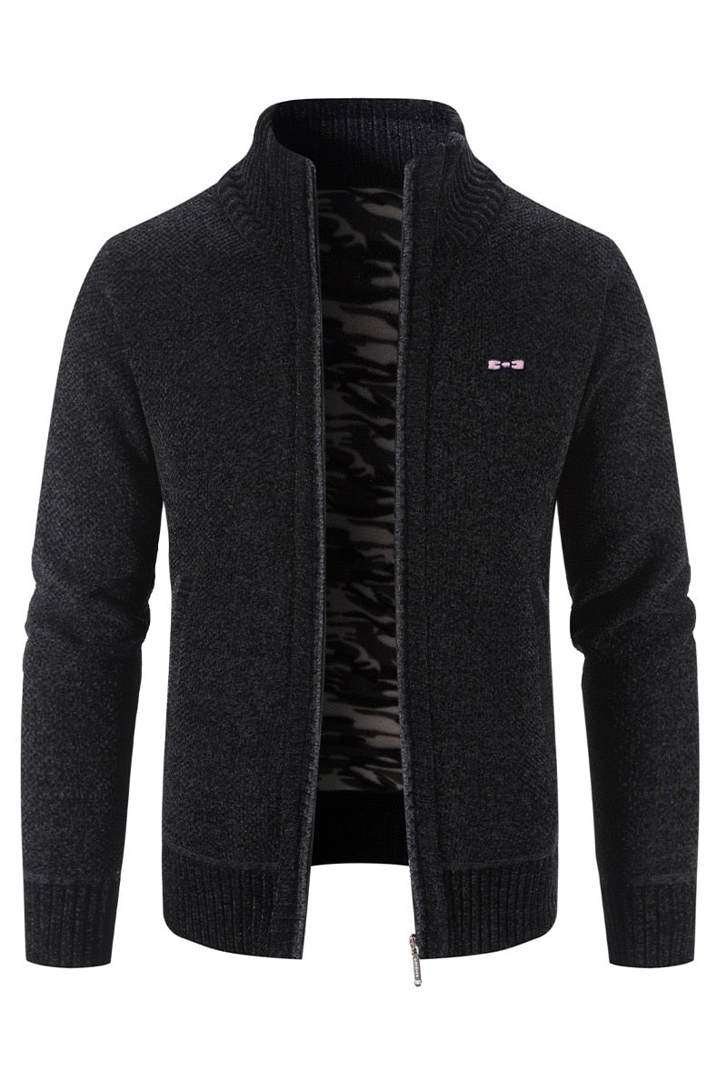 New Sweater Eden Men Pulls Autumn Winter Male Sweater Jackets Casual Zipper Knitwear Plus Size M-3XL  Homme
