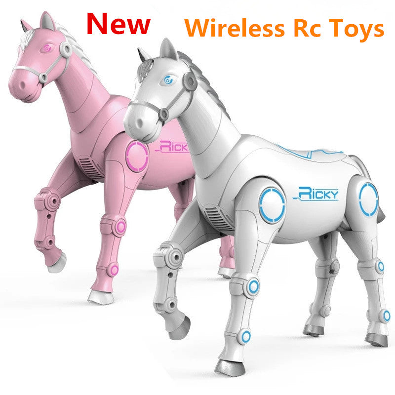 New Wireless Remote Control Toys RC Smart Robot Animal Horse Parent Child Interaction Home Party Kid Gift Boy Toy 38CM