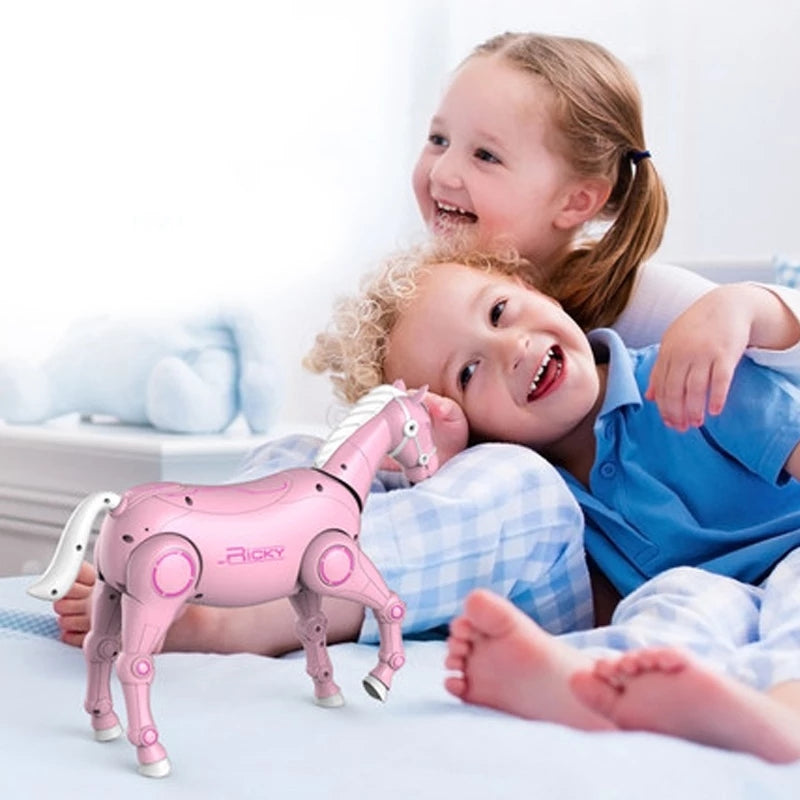 New Wireless Remote Control Toys RC Smart Robot Animal Horse Parent Child Interaction Home Party Kid Gift Boy Toy 38CM