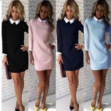 Load image into Gallery viewer, New Women Bandage Bodycon Long Sleeve Dresses Ladies Womens Fashion Short Mini Dress Party Cocktail Casual Dress Sukienka 2019
