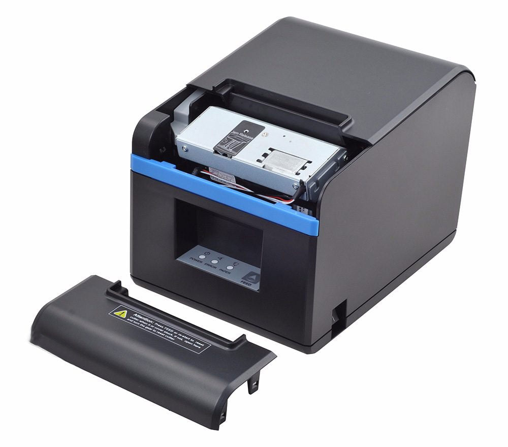 New arrived 80mm auto cutter thermal receipt printer POS printer with usb/Ethernet/bluetoot for Hotel/Kitchen/Restaurant