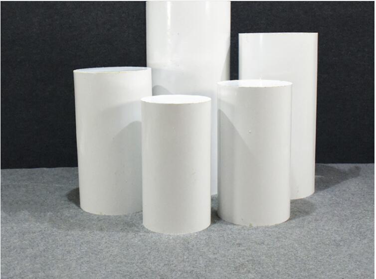 New products Round Cylinder Pedestal Display Art Decor Plinths Pillars for DIY Wedding Decorations Holiday