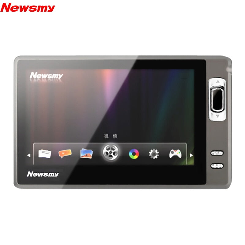 Newsmy A11HD+ Portable MP5 4.3 inch Big Screen MP4 Radios Walkman E-book 1080P HD Video Music Player Support OTG 64GB/128GB TF