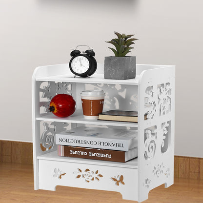 Nightstands Bedside Table Storage Cabinet Bedroom Furniture Nordic Apartment Bedroom Nightstands Nordic White Bedside End Table