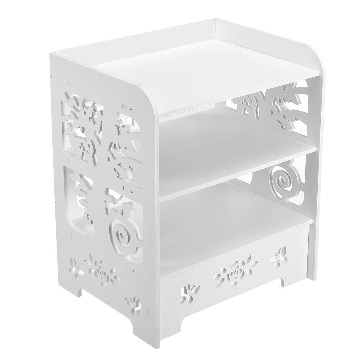 Nightstands Bedside Table Storage Cabinet Bedroom Furniture Nordic Apartment Bedroom Nightstands Nordic White Bedside End Table