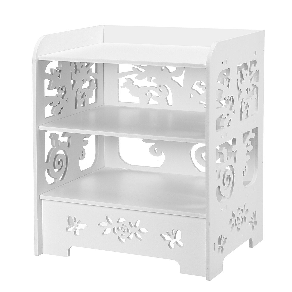 Nightstands Bedside Table Storage Cabinet Bedroom Furniture Nordic Apartment Bedroom Nightstands Nordic White Bedside End Table