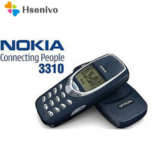 將圖片載入圖庫檢視器 Nokia 3310 Refurbished-Original Unlocked Nokia 3310 Cheap Phone 2G GSM Support Russian &amp; Arabic Keyboard Mobile Phone
