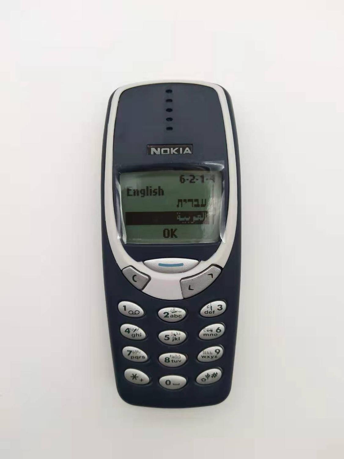 Nokia 3310 Refurbished-Original Unlocked Nokia 3310 Cheap Phone 2G GSM Support Russian & Arabic Keyboard Mobile Phone