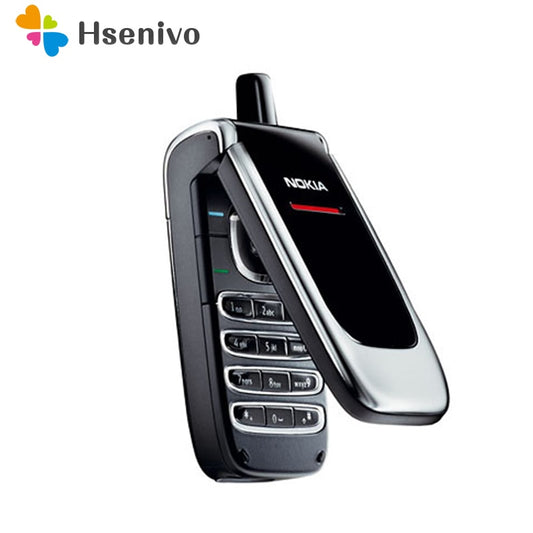 Nokia 6060 Refurbished-Original Nokia 6060 original Flip Mobile phone unlocked quad band FM Radio GSM cellphone